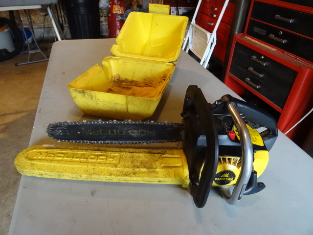 14 McCulloch Mac 130 Chainsaw. Runs Great