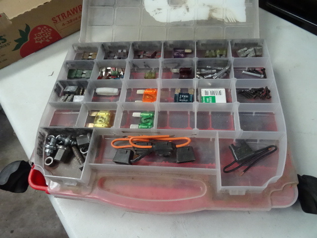 Plano Parts Tote, Automotive Fuses,