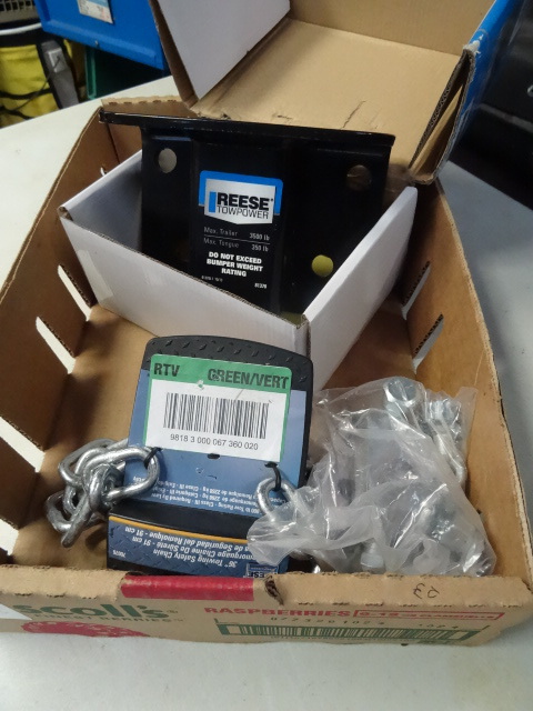 Safety Chains, Step Bumper Receiver Hitch