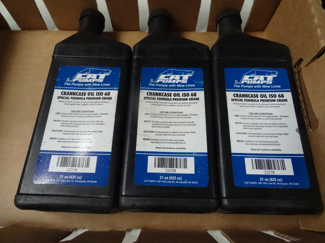 Cat Pump Crank Case Oil, ISO68 3 Qts.