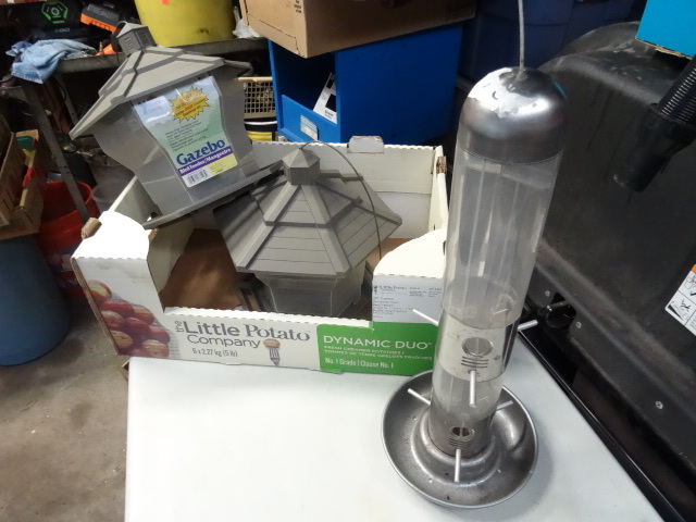 3 Hanging Bird Feeders, 2 Are New