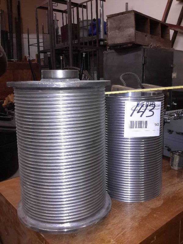 lot 143 image: 2 cable winch spools