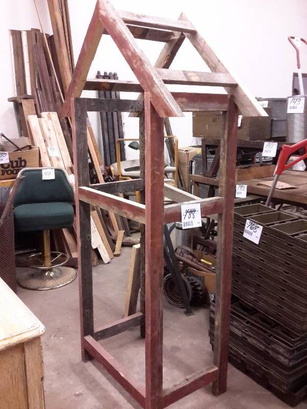 lot 188 image: Wood framed display