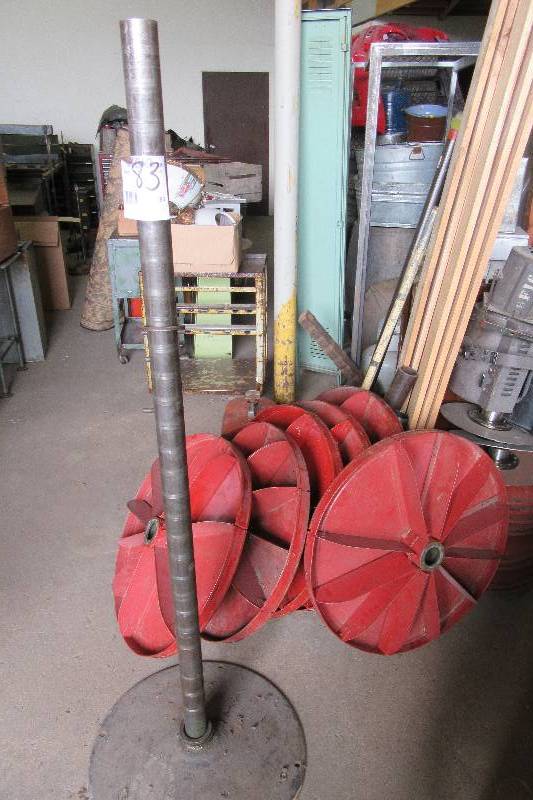 lot 83 image: Circular parts bin..
