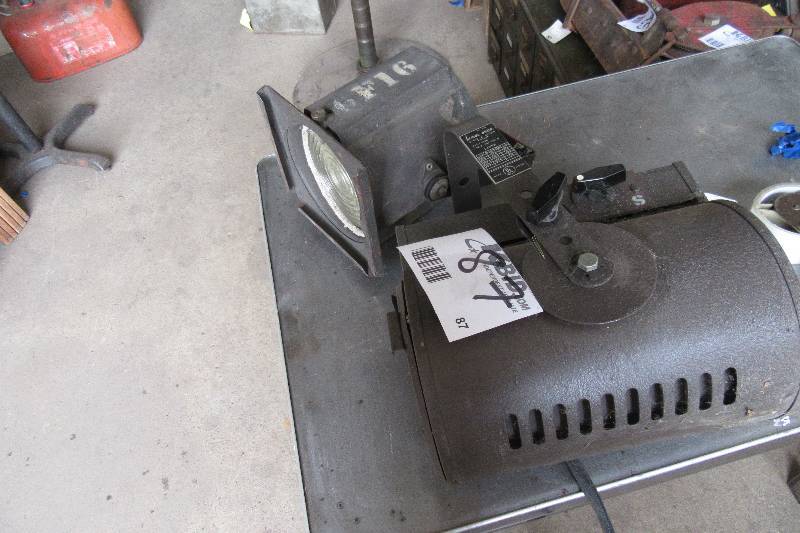lot 87 image: 2 spotlights Kligel Brothers Mfg