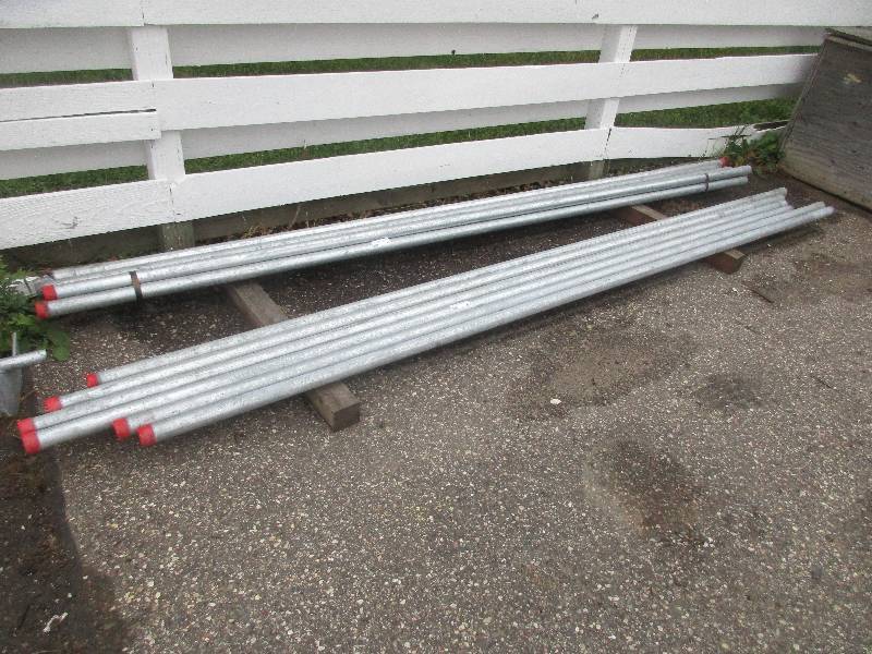 Galvanized pipe