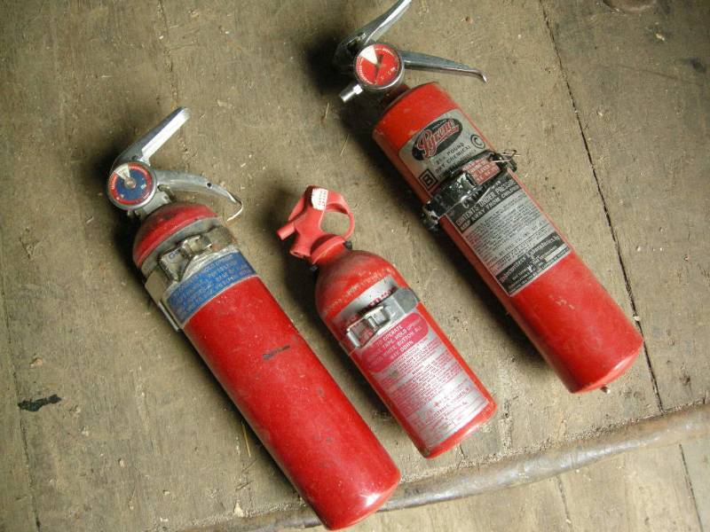 lot 23 image: Vintage Extinguishers