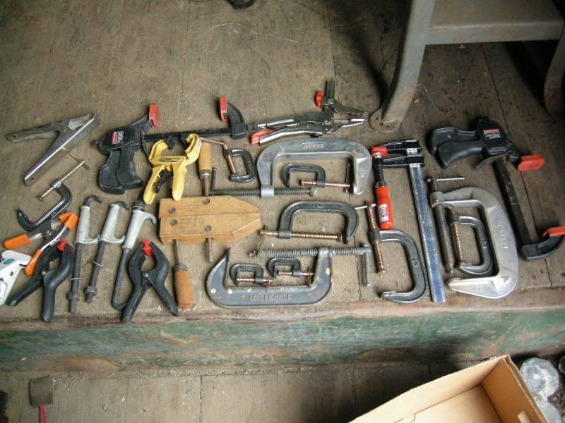 lot 28 image: Variety of Clamps