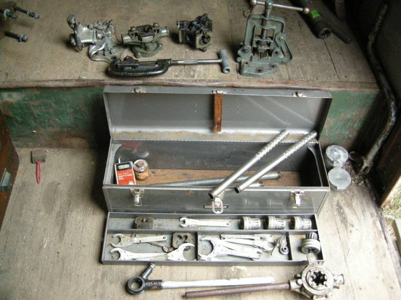 lot 38 image: Ridgid-Reed-NYE-Joal Pipe Threading and Cutting