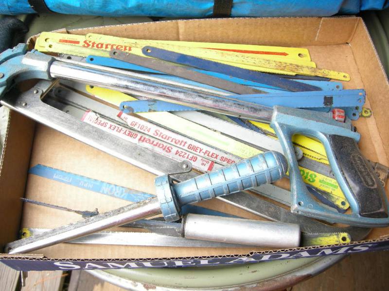 lot 50 image: Hacksaws, Blades