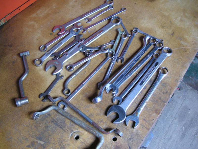 lot 51 image: Variety of Wrenches