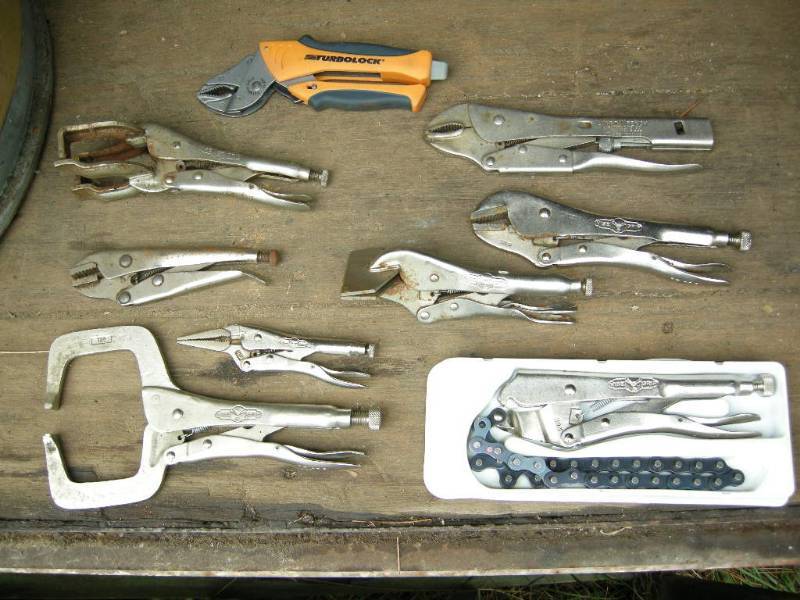 lot 53 image: Vise Grip Type Pliers