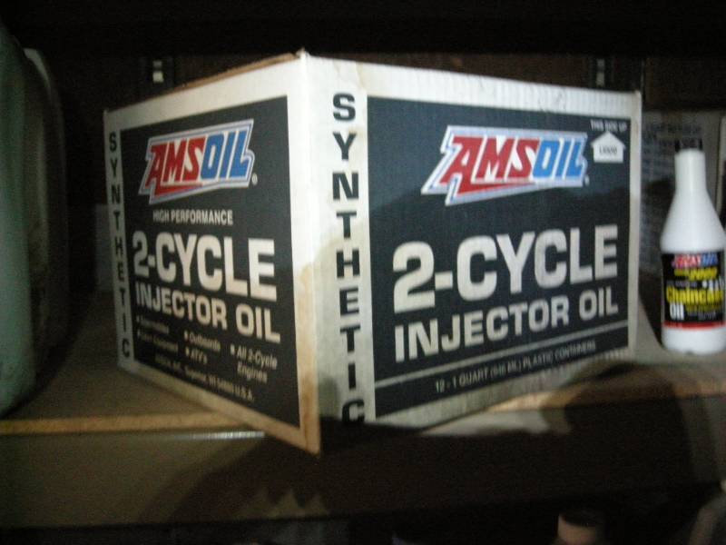 lot 146 image: Case Amsoil Synthetic HP 2 Cycle Injector Oil
