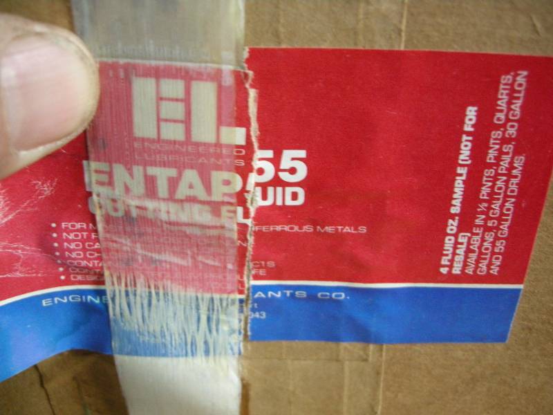 lot 145 image: Case of EntaP55 Cutting Fluid