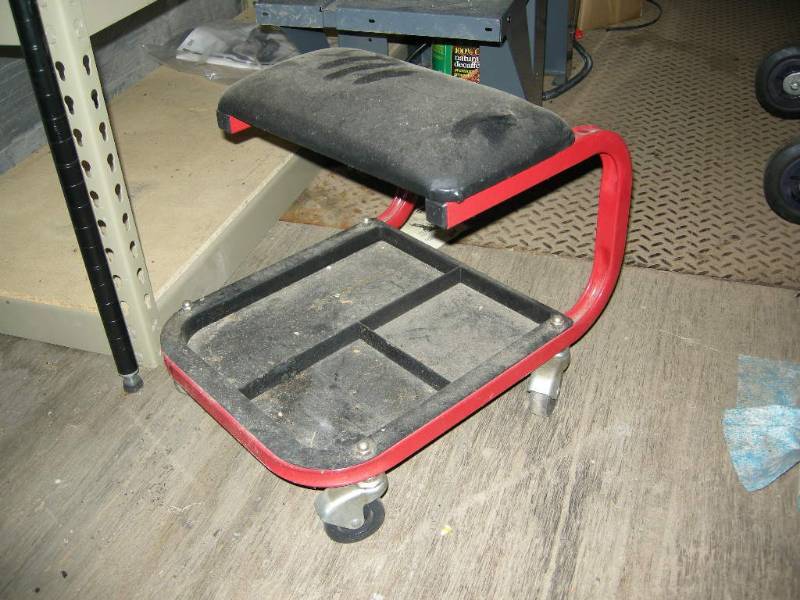 lot 149 image: Roll-Around Shop Stool