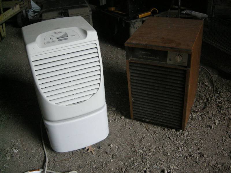 lot 212 image: Whirlpool and GE Dehumidifiers