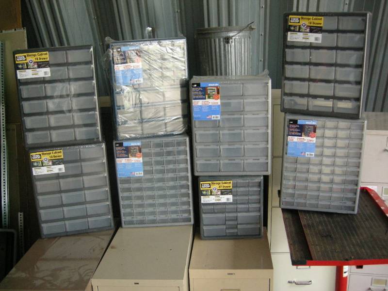 lot 211 image: 8 New Storage Cabinets