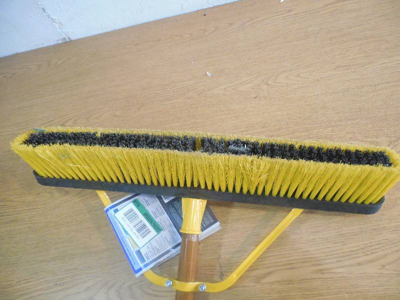 lot 78 image: Job Site 24 in. Multi-Surface IndoorOutdoor Push Broom