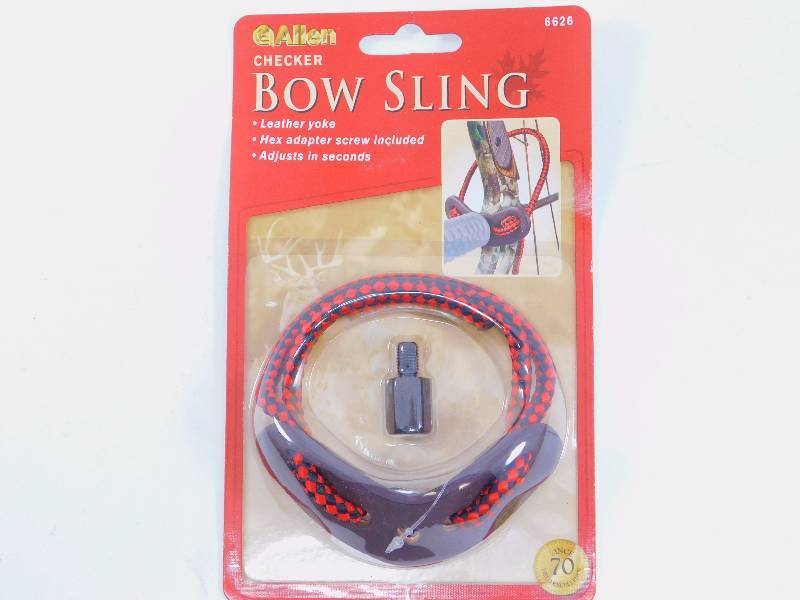 Allen Paracord Braided Wrist Sling, BlackRed