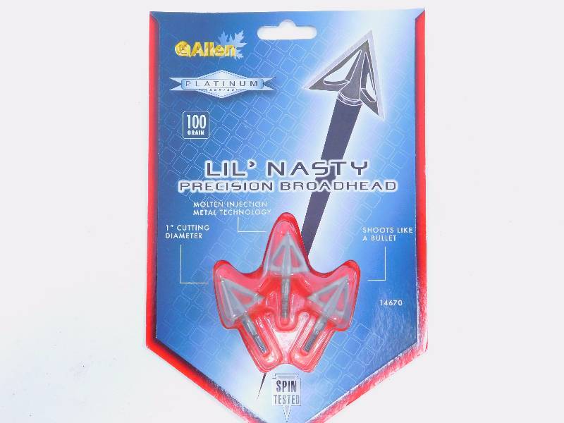 Allen Lil Nasty Fixed Blade Broadhead