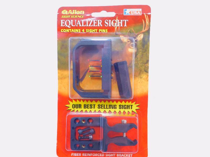 Allen Sight Science Equalizer Sight Archery Bow Hunting 4 Pins