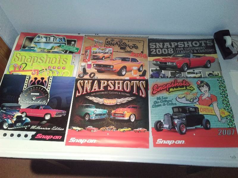 lot 74 image: SnapShots Snap-on Calendars