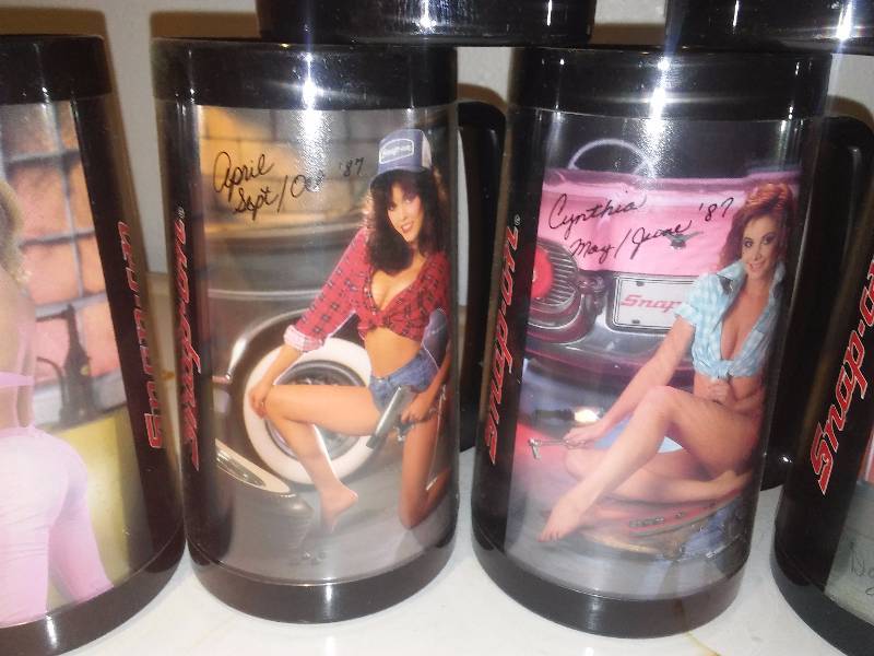 lot 81 image: 1987 Snap-on Toolmate Beer Mugs tankard