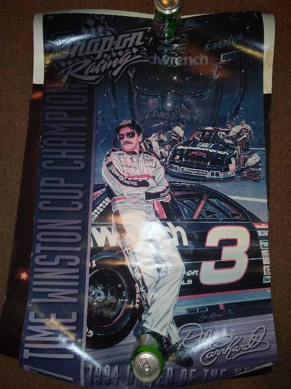 lot 139 image: Snap-on Posters and Banners Earnhardt plus 2