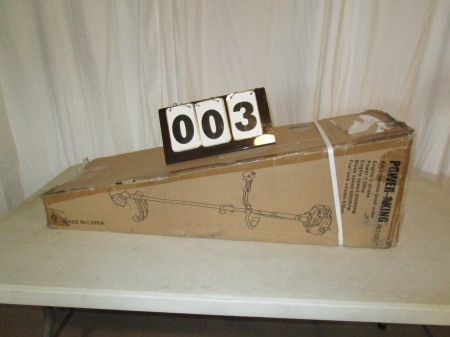 lot 3 image: Power King Brush Cutter & Grass String Trimmer
