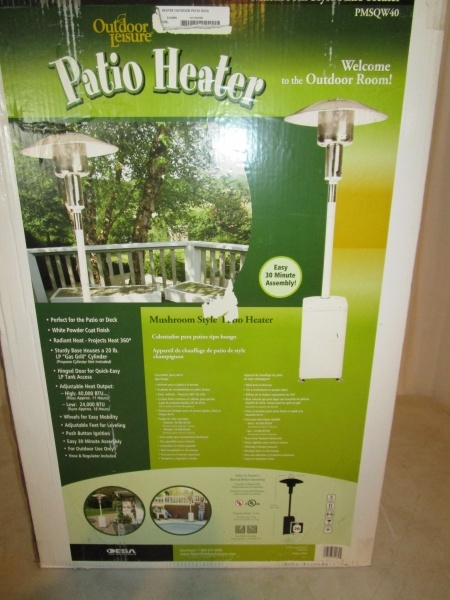 lot 21 image: Outdoor Patio Heater
