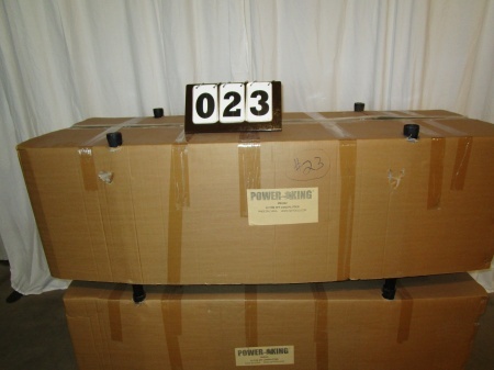 lot 23 image: Power King 22 Ton 3 Pt Log Splitter