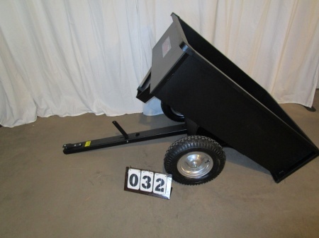 lot 32 image: Precision Steel Trailer Cart - 750 lb capacity