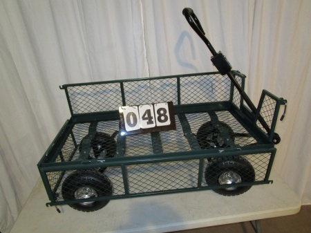 lot 48 image: Precision Lawn Cart - 600 lb capacity