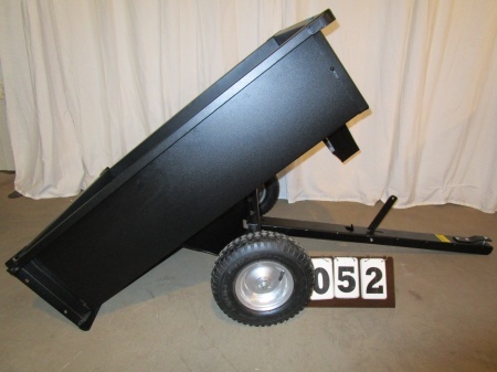 lot 52 image: Precision Steel Trailer Cart - 750 lb capacity