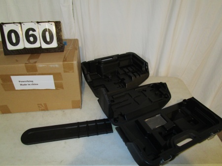 lot 60 image: Power King Chain Saw Case