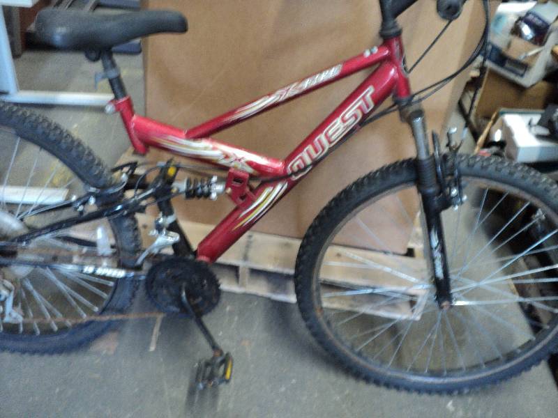 lot 308 image: quest x-fire bike...