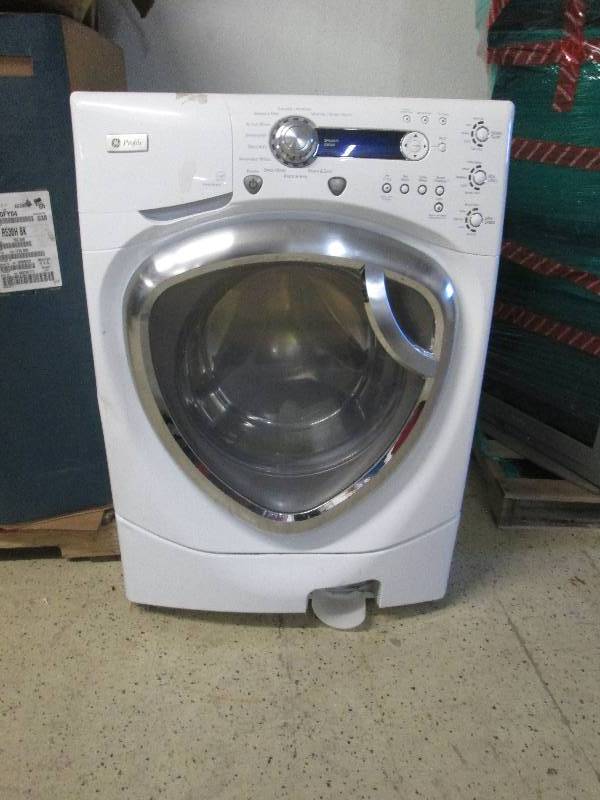 lot 29 image: GE Profile Front Load Washing Machi...
