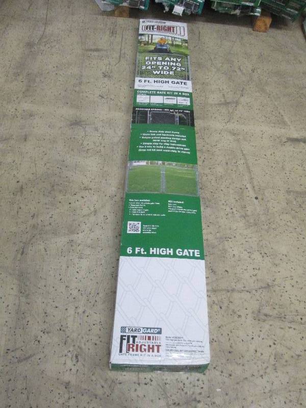 lot 35 image: YardGard 6 ft. x 6 ft. Galvanized M...