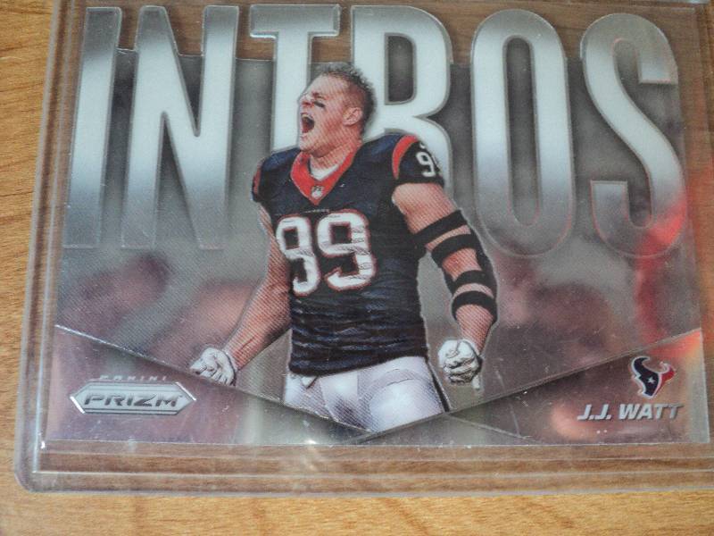 lot 338 image: JJ Watt football card...