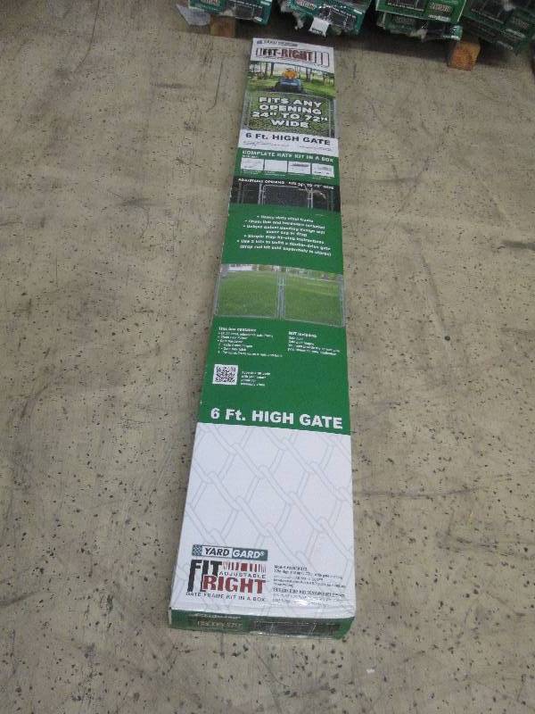 lot 39 image: YardGard 6 ft. x 6 ft. Galvanized M...