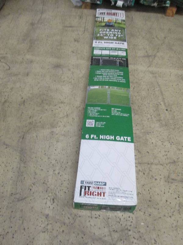 lot 40 image: YardGard 6 ft. x 6 ft. Galvanized M...