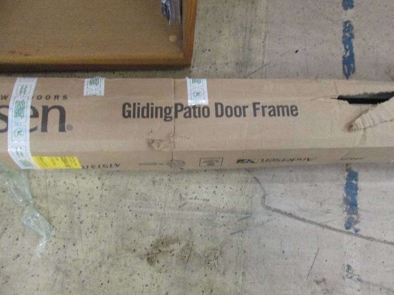 lot 55 image: Andersen Patio Sliding Door Frame i...