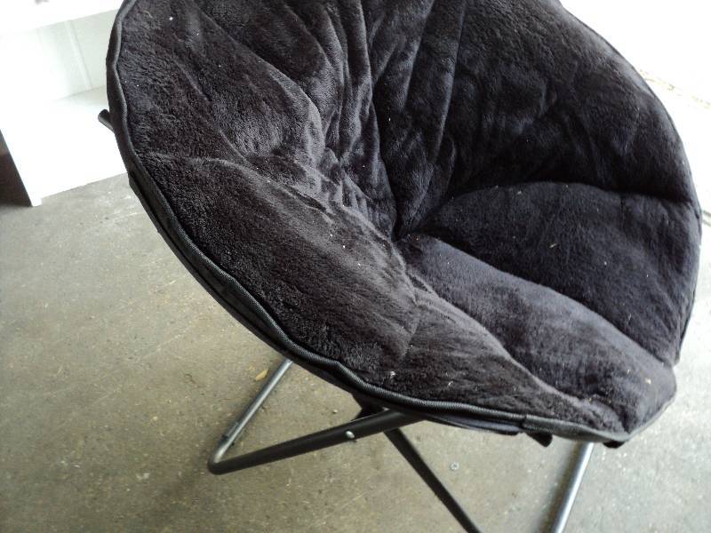 lot 357 image: Black chair...