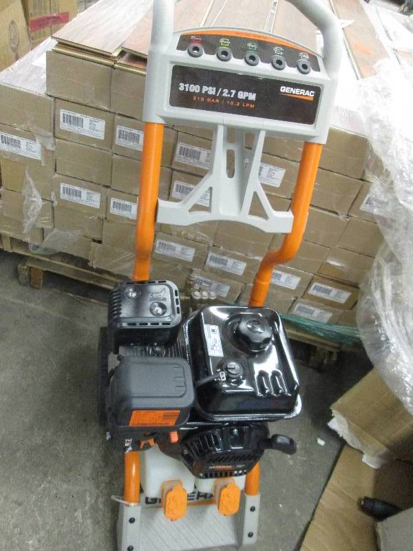 lot 92 image: Generac 3100-PSI 2.4-GPM Gas Pressu...