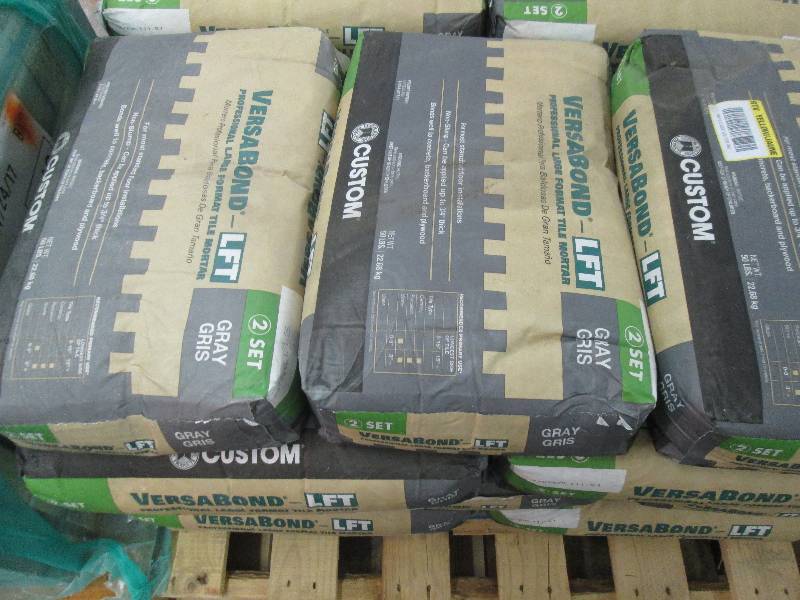 lot 95 image: Lot of 3 Custom Building Products V...