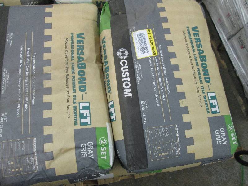 lot 100 image: Lot of 2 Custom Building Products V...