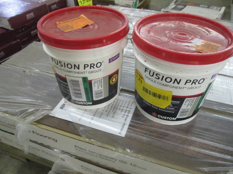 lot 120 image: Lot of 2 Custom Building Products F...