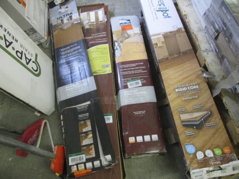 lot 127 image: 4 Cases of Assorted Flooring...