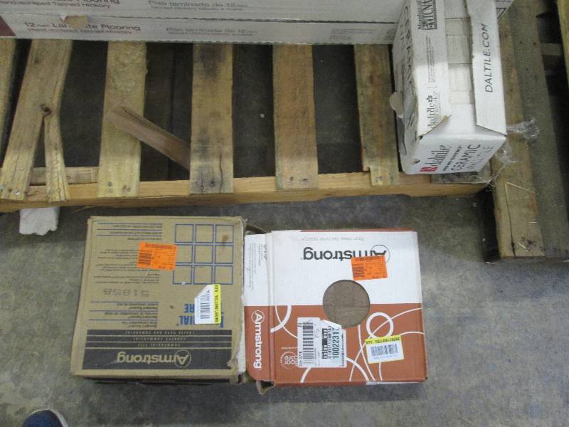 lot 141 image: 3 Cases Assorted Flooring...