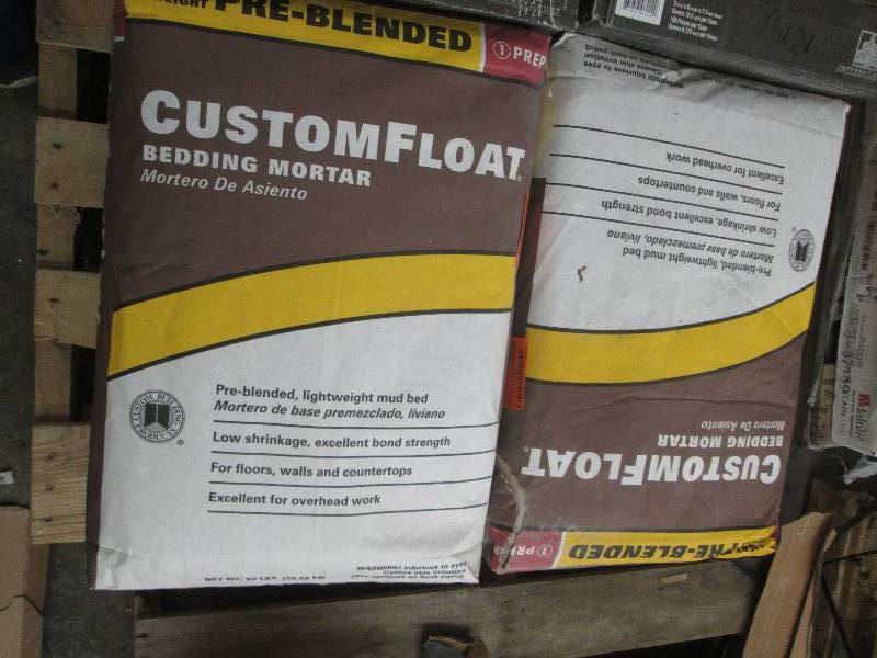 lot 157 image: Lot of 2 Custom Building Products C...